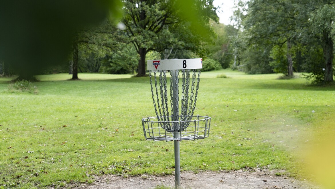 Discgolf i Hästhagen